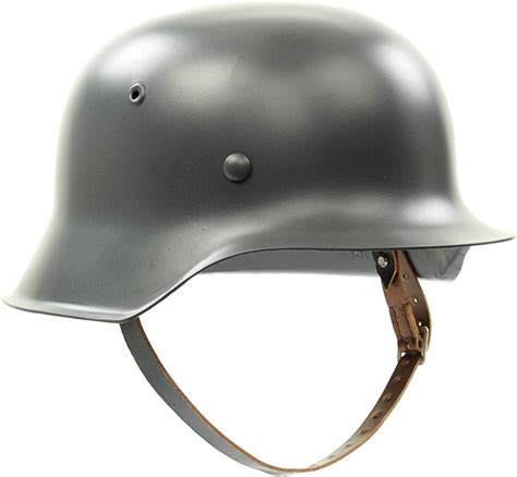 German WWII M42 Steel Helmet- Stahlhelm 42 WW2 M1942, Helmets - Amazon ...