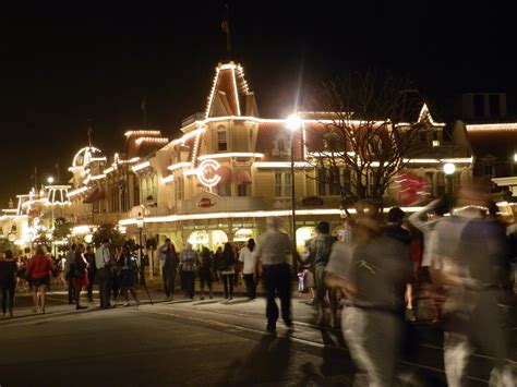 Disney Vacation Kingdom: Main Street USA At Night