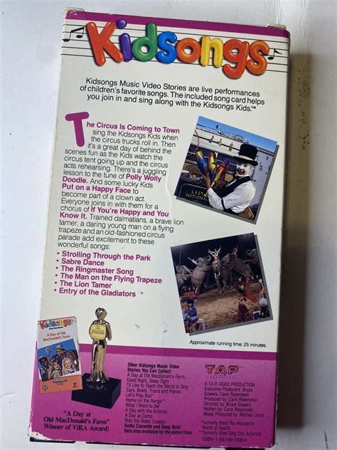 Kidsongs Vhs Lot Ride Roller Coaster Day At Camp Day - vrogue.co