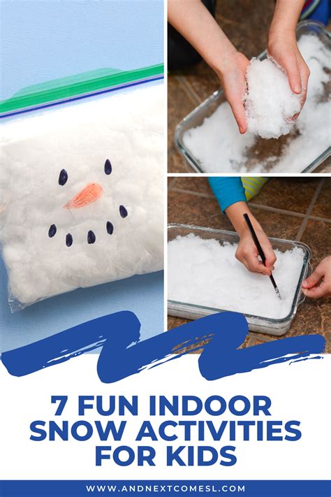 7 Fun Indoor Snow Activities | And Next Comes L - Hyperlexia Resources