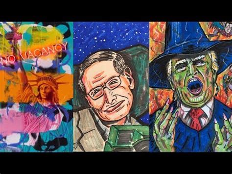 Jim Carrey's Art and Paintings - YouTube