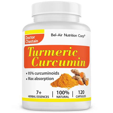 Turmeric Curcumin: 95% curcuminoids. Healthy joints and comfort. High ...