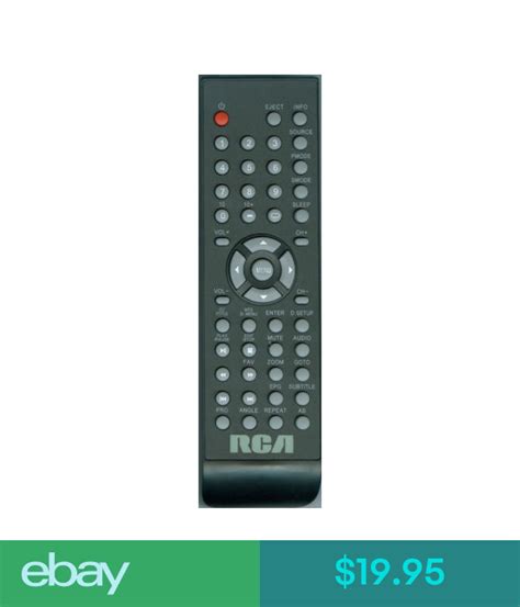 New RCA TV DVD Combo Remote Control for RLCV3223AB, RTPLDEDV3292A ...