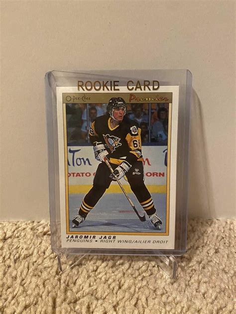 Best Jaromir Jagr Rookie Card for sale in Regina, Saskatchewan for 2023