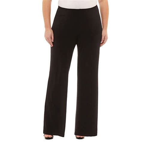 FREE SHIPPING AVAILABLE! Buy Liz Claiborne Wide Leg Pull-On Pants-Plus ...