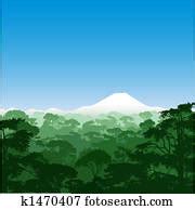 Fall forest landscape Stock Photograph | k0434216 | Fotosearch