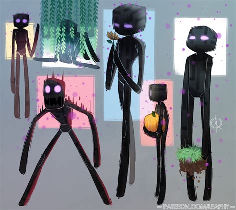 7 Photos Minecraft Enderman Fan Art And Description - Alqu Blog