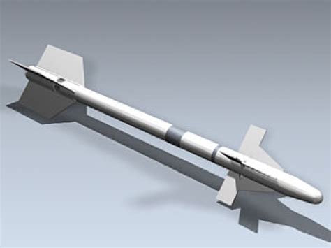 AIM-9J Sidewinder 3d Model by Mesh Factory