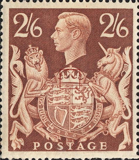 Great Britain, George VI: Varieties of Postage Stamps – World Stamps ...