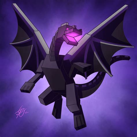 The Ender Dragon_Minecraft | Minecraft drawings, Minecraft ender dragon ...