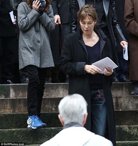 Funeral of British photographer Kate Barry takes place in Paris | Daily Mail Online