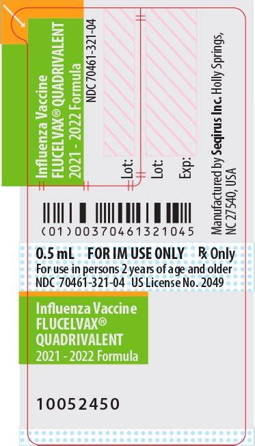 Flucelvax Quadrivalent - FDA prescribing information, side effects and uses