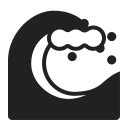 Water Wave Icon | FluentUI Emoji Mono Iconpack | Microsoft