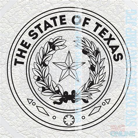 Printable Texas State Seal