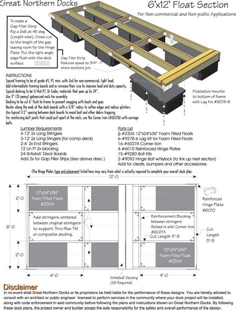 Typical section | Boat dock, Floating dock plans, Floating dock