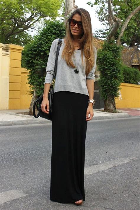 Casual Maxi Skirt Outfit: Trendy And Comfortable | Fashion Style