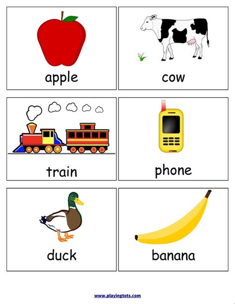 Free printable for kids (toddlers/preschoolers) flash cards/charts/worksheets/(file folder/bu ...