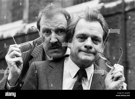 Actor David Jason, right, (Only Fools and Horses) and Gordon Kaye ('Allo 'Allo) are nominated ...