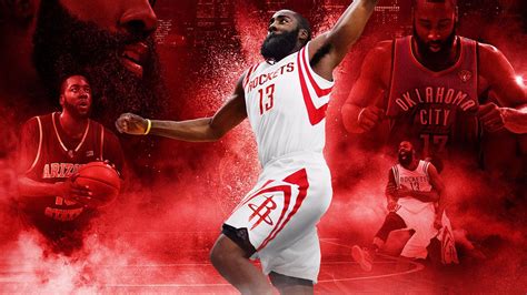 James Harden Houston Rockets HD Desktop Wallpaper