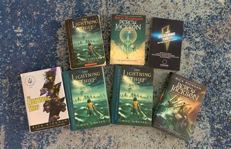 [all] almost all my copies of the Lightning Thief (one is loaned out ...