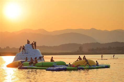 The deepest lake in Slovenia: Lake Velenje | Slovenië