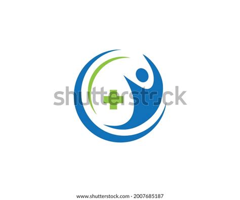 Wellness Health Logo Design Vector Template Stock Vector (Royalty Free ...