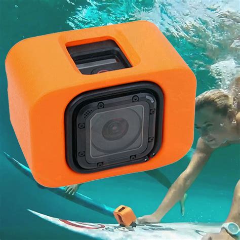 Go Pro Session Float Case for GoPro Hero 5 Session Accessories Floaty Case Soft Silicone ...