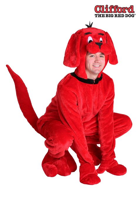 Clifford the Big Red Dog Adult Costume | Clifford Costumes