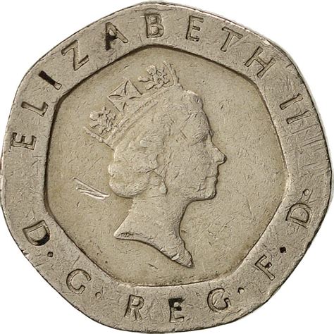 Twenty Pence 1989, Coin from United Kingdom - Online Coin Club