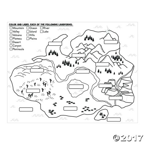 Landforms Coloring Pages For Kids at GetColorings.com | Free printable colorings pages to print ...