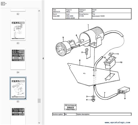 Volvo BM L50 Wheel Loader Parts and Service Manuals