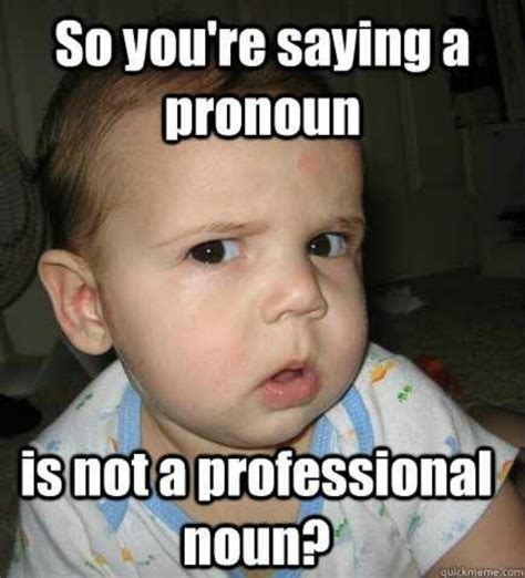 Pronoun? could be used to relate nouns to kids lives (football) | Funny baby pictures, Funny kid ...