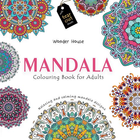 Colouring Books For Adults Mandala - Kids and Adult Coloring Pages