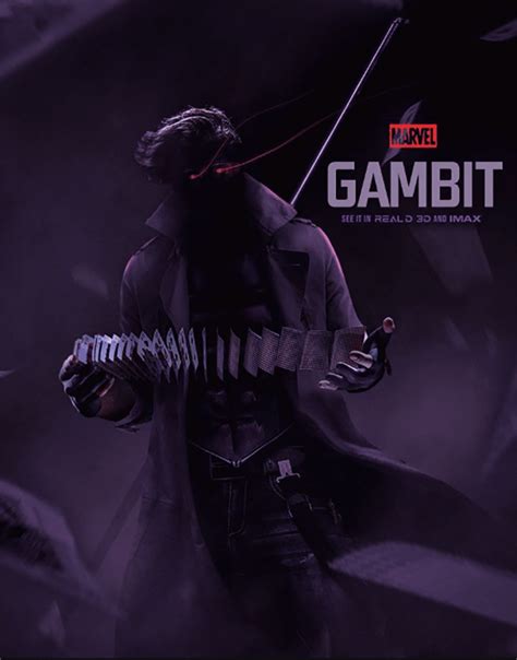 Gambit movie fan poster | Gambit marvel, Marvel comic character, Marvel comic universe