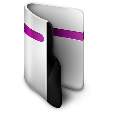 Folder, purple icon - Free download on Iconfinder