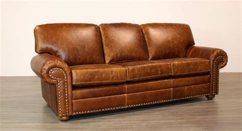 Cowboy Leather Sofa | Raw Home Furnishings by Rawhide