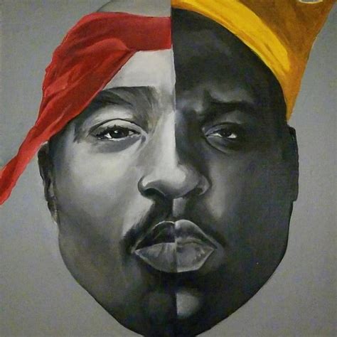 Tupac Biggie Painting - Etsy