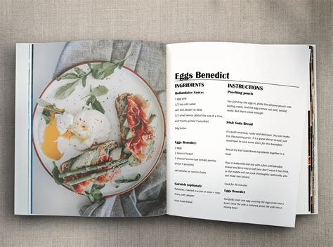 Cookbook layout 1 by Paulina on Dribbble