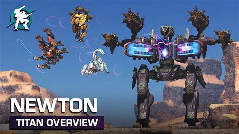 Видео NEW TITAN: Newton Titan Overview — War Robots, War Robots, субтитры на русском