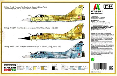 Mirage 2000C – Gulf War 25th Anniversary Edition | IPMS/USA Reviews