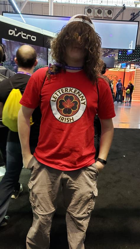 You tried to cosplay Shorsey at PAX the other day : Letterkenny