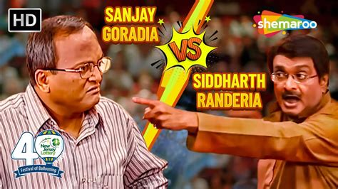 Superstars Comedian | HD | Sanjay Goradia VS Siddharth Randeria Comedy ...