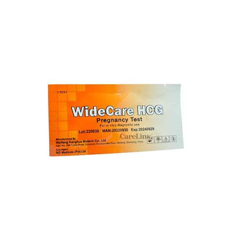 Widecare Hcg Pregnancy Strip | Online Pharmacy in Sri Lanka | Carelink.lk