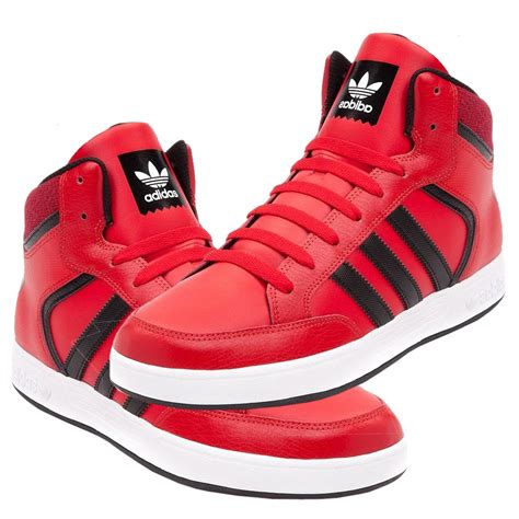 Red Leather Basketball Shoes – Fashion Factory