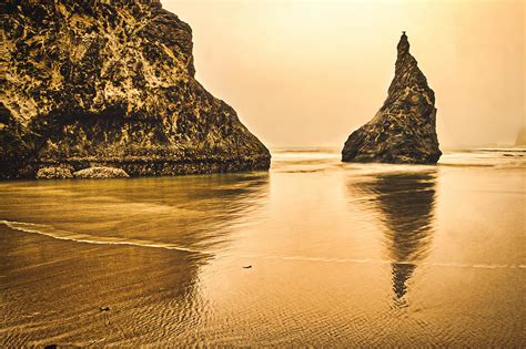 Bandon Sea Stacks Sunset #2 - Oregon Photograph by Stuart Litoff - Fine Art America