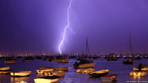 In Pictures: Stunning storms over England - BBC News