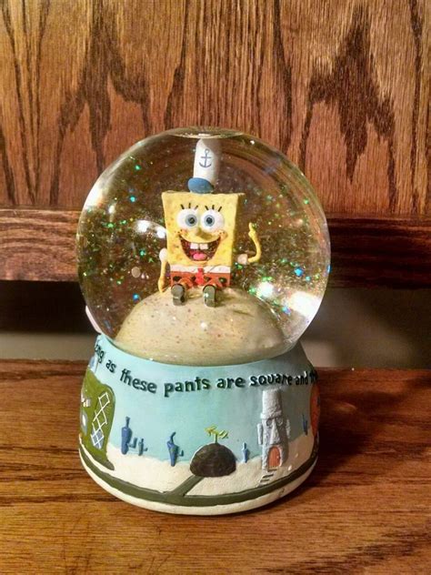 Enesco Spongebob Squarepants Krusty Krab Musical Snow Globe Plays Theme ...