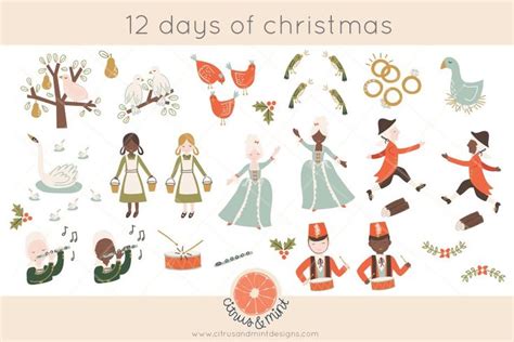 12 Days Of Christmas Images - Free Download on Clipart Library - Clip Art Library