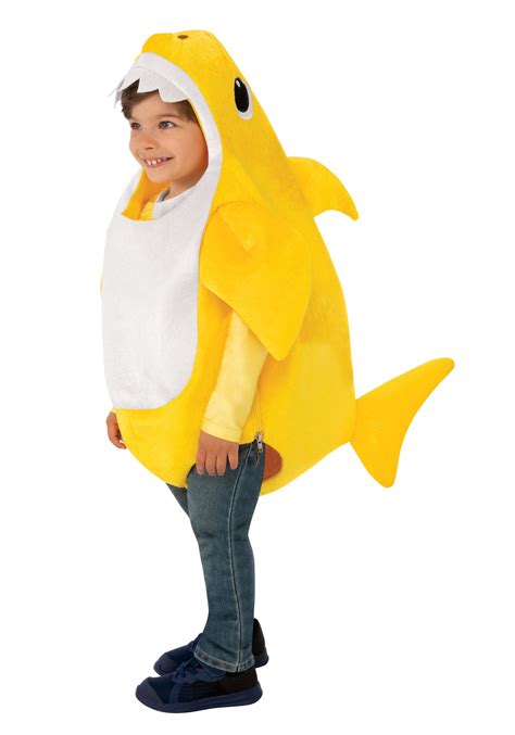 Toddler Baby Shark Costume with Sound Chip