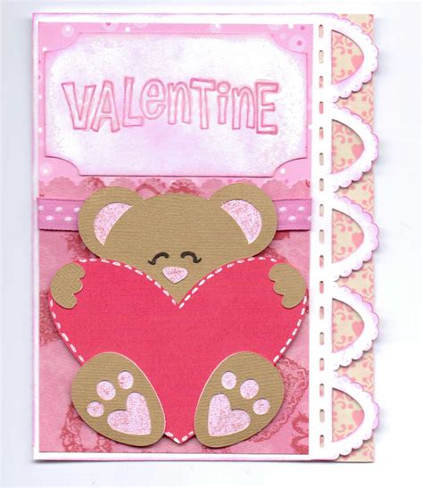 PAPER CRAFTS WITH THE PINK ARMADILLO: Valentine Bear